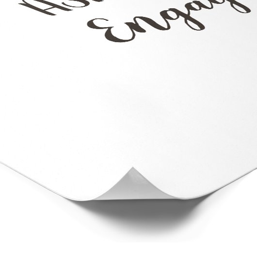 Liefde is het Welkomstteken van de Partij van de O Poster (Hoek)