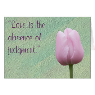 Liefde is het Wenskaart Afwezigheid van een oordee