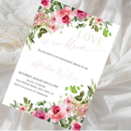 Liefde is in Bloei Bruidsfeest - Bloemrijke Tuin T Kaart
