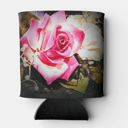 Liefde is in bloei bruiloft gunst Koelbox Blikjeskoeler (Achterkant)