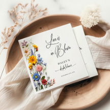 Liefde is in bloei Lente bloemen bruids douche
