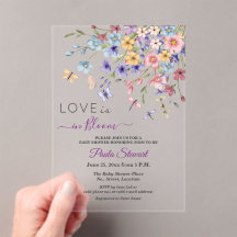Liefde is in bloei Libellen Baby Shower