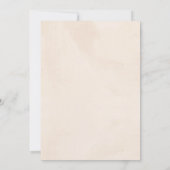 Liefde is in bloei Poinsettia Winter Bruids douche Kaart (Achterkant)