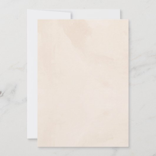 Liefde is in bloei Poinsettia Winter Bruids douche Kaart (Achterkant)