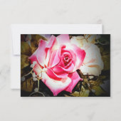 Liefde is in bloei repetitie diner uitnodiging (Achterkant)