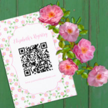 Liefde is in bloei Roze Bruiloft Cadeau Registrati