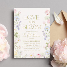 Liefde is in bloei Tuinbruiloft Bruidsdouche