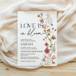 Liefde is in bloei uitnodiging | Vrijgezellenfeest