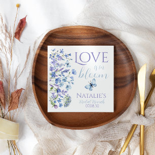 Liefde is in bloei Wildflower Floral Vrijgezellenf Servet