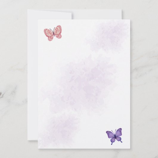 Liefde is in bloei Wildflower Spring vrijgezellenf Kaart (Achterkant)