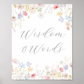 Liefde is in Bloom Bar Advies & Wens Poster (Voorkant)