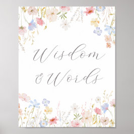 Liefde is in Bloom Bar Advies & Wens Poster