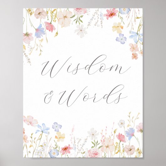 Liefde is in Bloom Bar Advies & Wens Poster (Voorkant)