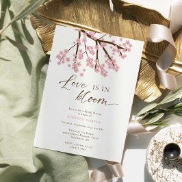 Liefde is in Bloom Cherry Blossoms Vrijgezellenfee Kaart