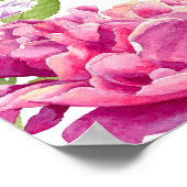 Liefde is in Bloom Floral Vrijgezellenfeest Welkom Poster (Hoek)