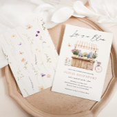 Liefde is in Bloom Flower Stand Vrijgezellenfeest Kaart