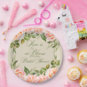 Liefde is in Bloom Garden Vrijgezellenfeest Papieren Bordje (Feest)