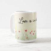 Liefde is in Bloom Koffiemok (Voorkant links)
