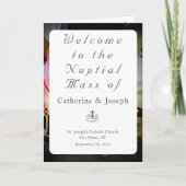 Liefde is in Bloom Nuptial Mass met Foto Programma (Voorkant)