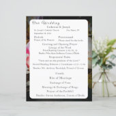 Liefde is in Bloom Nuptial Mass Wedding Program (Staand voorkant)