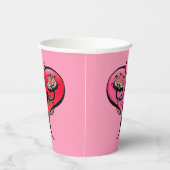 Liefde is in Bloom Papieren Bekers (Rechts)
