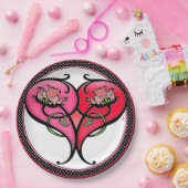 Liefde is in Bloom Papieren Bordje (Feest)