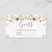 Liefde is in Bloom Raad hoeveel spel Informatiekaartje (Voorkant)