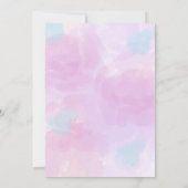 Liefde is in Bloom roos gouden roze lelie vrijgeze Kaart (Achterkant)