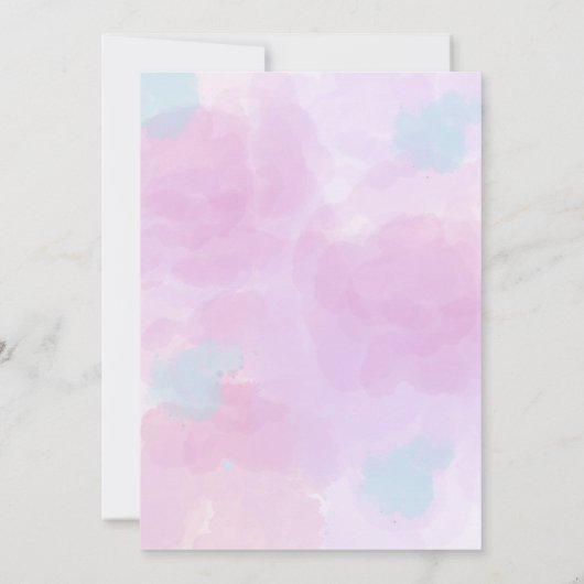 Liefde is in Bloom roos gouden roze lelie vrijgeze Kaart (Achterkant)