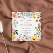 Liefde is in Bloom | Schattige Vrijgezellenfeest v Kaart