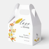 Liefde is in Bloom Spring Wildflower Vrijgezellenf Bedankdoosjes (Voorkant Zijde)