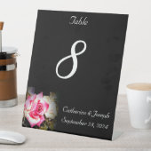 Liefde is in Bloom Tafel Nummer Voetstuk Teken Reclamebord Met Voetstuk (Insitu)