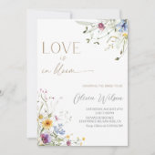 Liefde is in Bloom Vrijgezellenfeest - Elegant Blo Kaart (Voorkant)