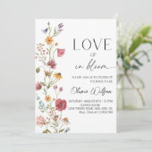 Liefde is in Bloom Vrijgezellenfeest-Floral Garden Kaart (Staand voorkant)