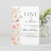 Liefde is in Bloom Vrijgezellenfeest-Floral Garden Kaart (Staand voorkant)