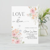 Liefde is in Bloom Vrijgezellenfeest-Floral Garden Kaart (Staand voorkant)