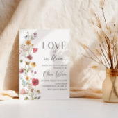 Liefde is in Bloom Vrijgezellenfeest-Floral Garden Kaart