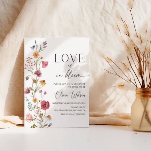 Liefde is in Bloom Vrijgezellenfeest-Floral Garden Kaart