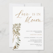 Liefde is in Bloom Vrijgezellenfeest Pampas Grass Kaart (Voorkant)