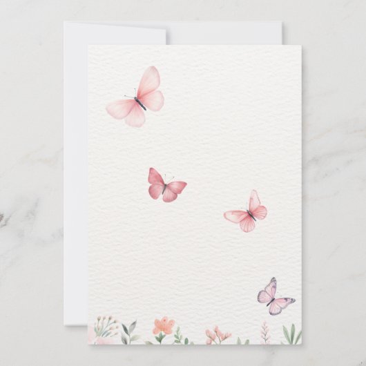 Liefde is in Bloom Wildflower Spring Vrijgezellenf Kaart (Achterkant)