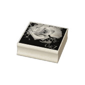 Liefde is in Bloom Wood Art Stamp Rubberstempel (Stempel)