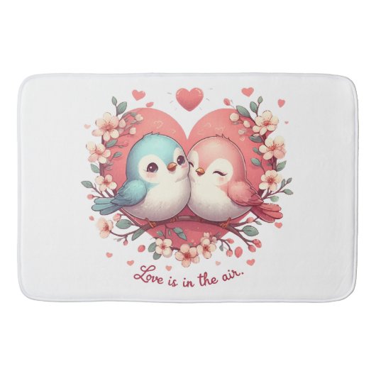 Liefde is in de lucht badmat (Voorkant)