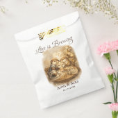 Liefde is in de Lucht Bedankzakje (Gezegeld)