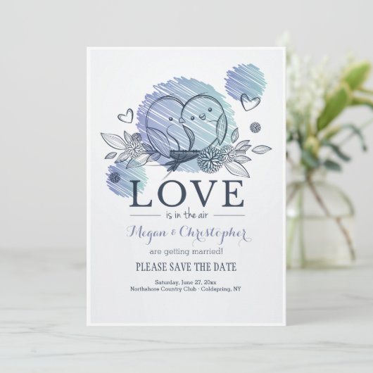 Liefde is in de lucht, behalve de datum van bekend kaart (Staand voorkant)