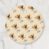 Liefde is in de lucht Bow Espresso Martini Bruidsb Bedankjes Labels (Achterkant)