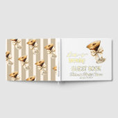 Liefde is in de lucht Bow Espresso Martini Bruidsb Gastenboek (Volledig)