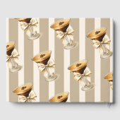 Liefde is in de lucht Bow Espresso Martini Bruidsf Gastenboek (Achterkant)