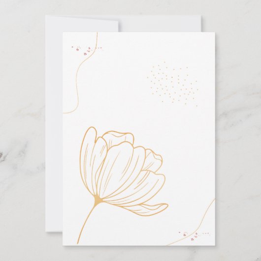 Liefde is in de lucht bruids douche uitnodigingen (Achterkant)