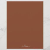 Liefde is in de lucht Bruidsbruiloft koffie Flyer (Achterkant)