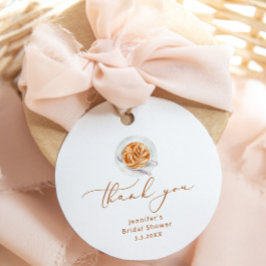 Liefde is in de lucht bruidsfeest cadeautag bedankjes labels